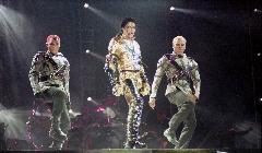 1996年10月18日麥可傑克森(Michael Jackson)演唱會。(張兆輝攝)