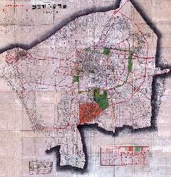 1941年台南都市計畫圖
