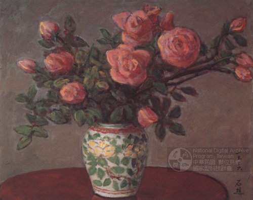 數位化物件1936 玫瑰花
